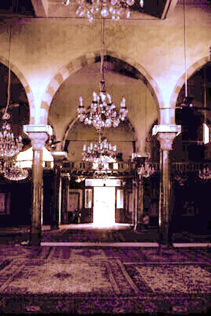 View of mihrab