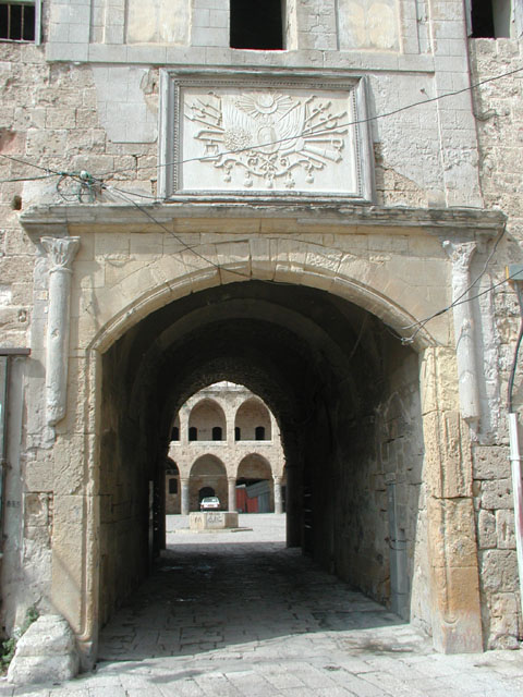 View of the Khan through main gate