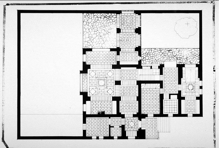Design drawing: Floor pattern plan