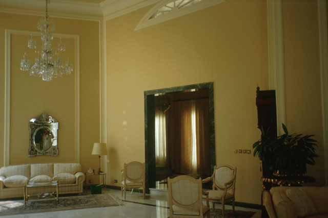 Interior view showing reception