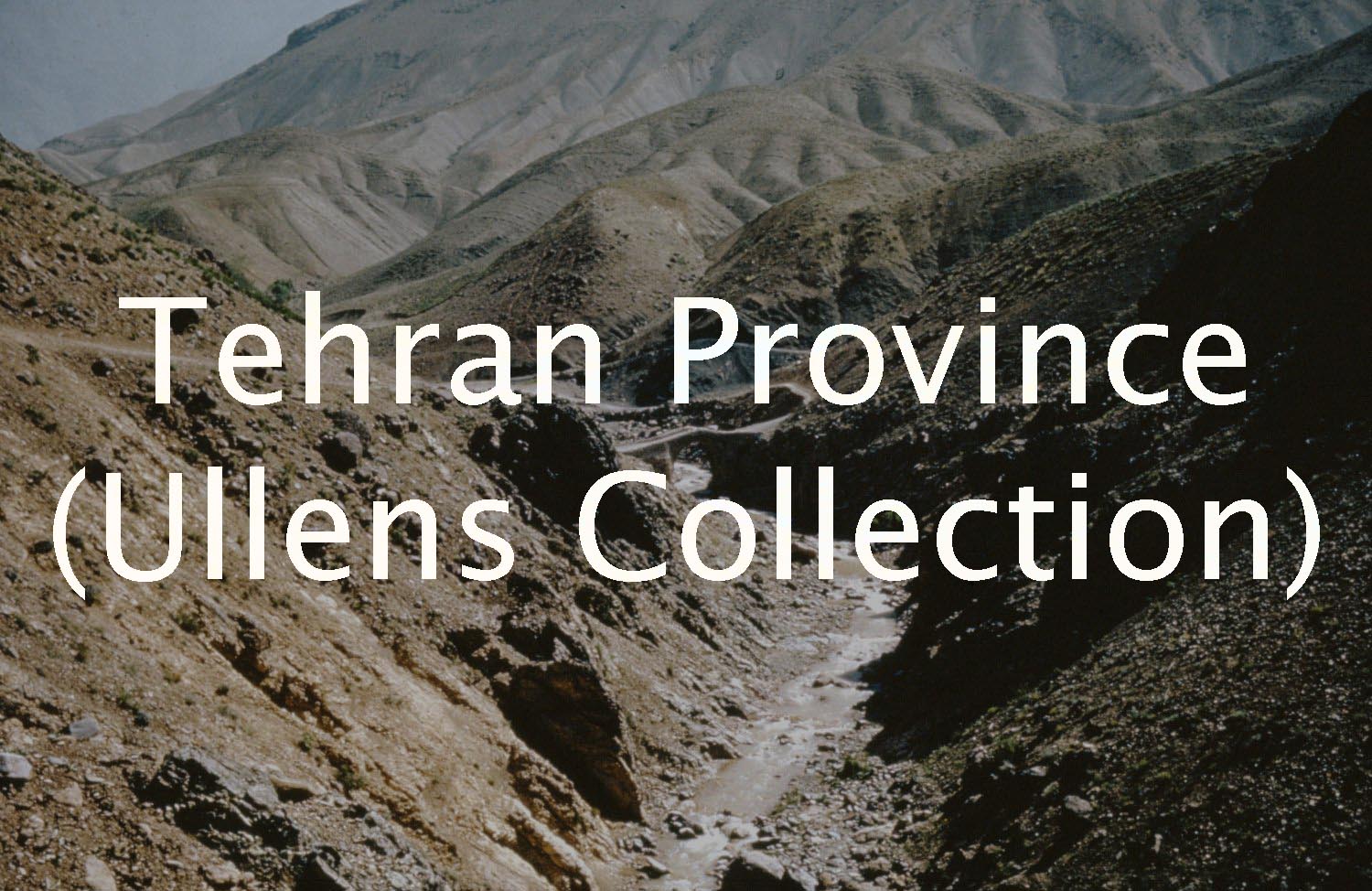 Tehran Province (Ullens Collection)