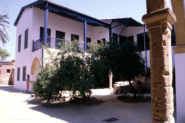 View to courtyard