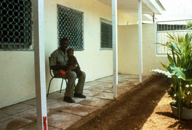 Main porch, after rehabilitation