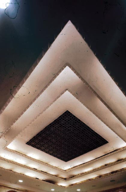Interior, suspended ceiling lighting