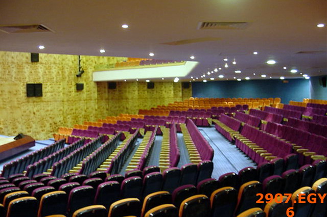 Interior view, auditorium
