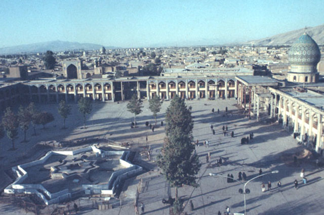 General view over Shah Cheragh Complex