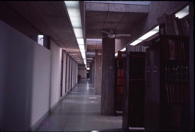 Interior, view along the corridor
