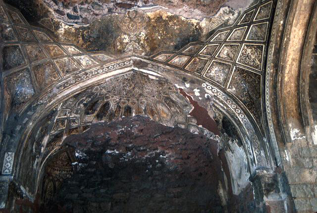 Interior view of east gate; north semidome