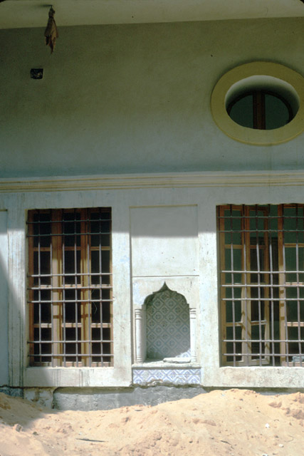 Jewish School, elevation of window in courtyard