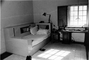 Interior view of Kamil Chadirji's bedroom