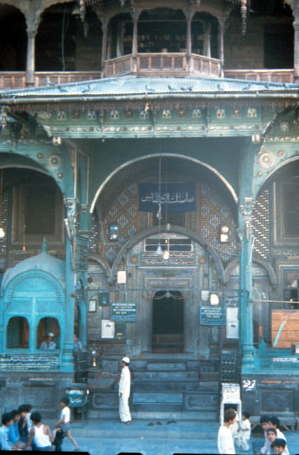 Main east entrance of the mosque