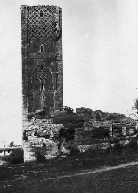 Historic view, minaret