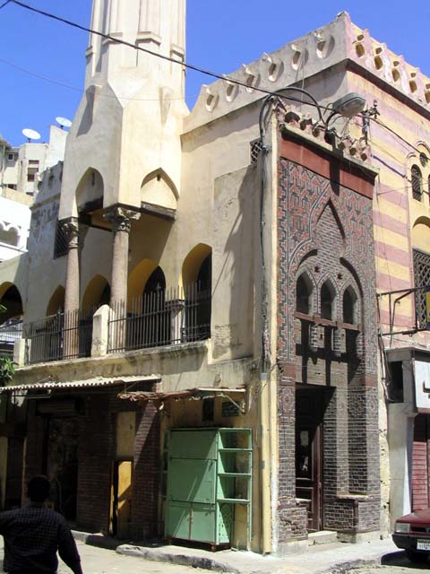 View of the mosque from Faransa street