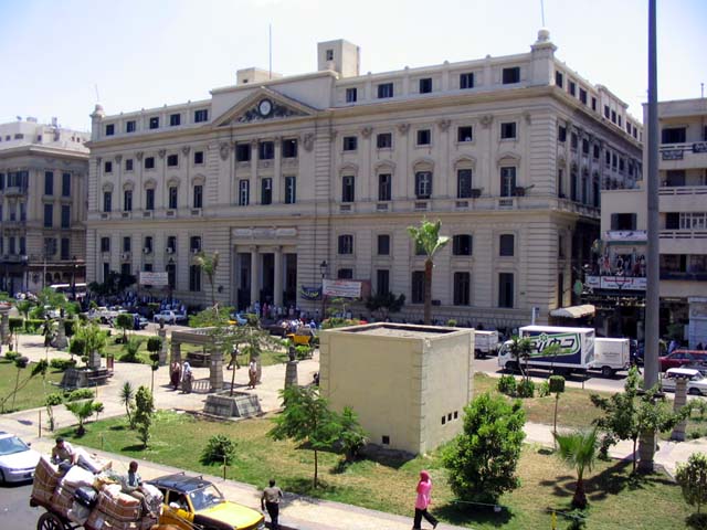 Govermental building on Manshiyya square