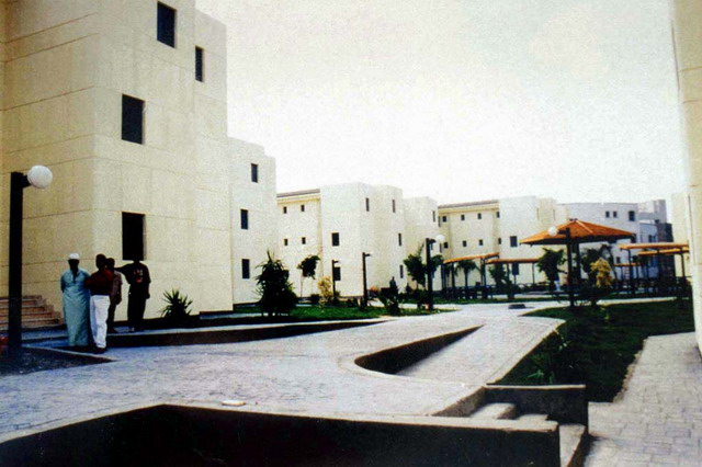 Open space, new housing complex