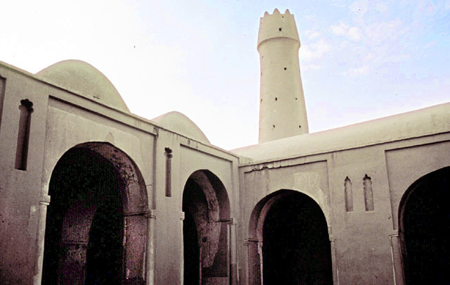 A view of the minaret from the internal courtyard