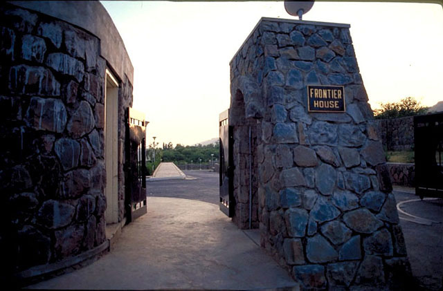 Northwest Frontier Province House - Main entrance gate