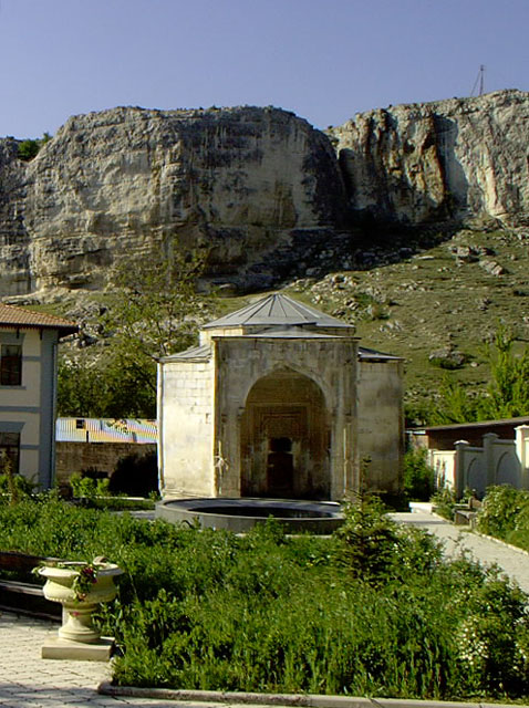 Haci Giray Han Türbesi - Exterior view from north