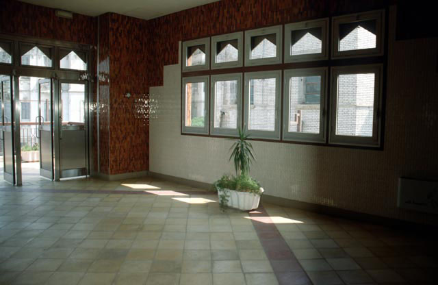 Interior, clients' reception area