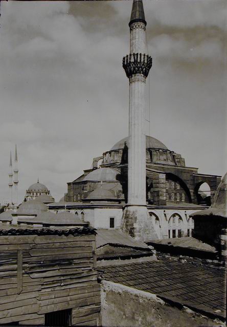 Kılıç Ali Paşa Külliyesi - View from southwest, Nusretiye Camii in left background