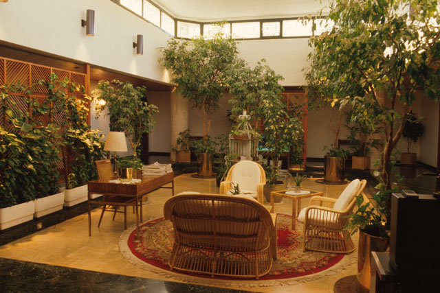 Interior view showing reception area