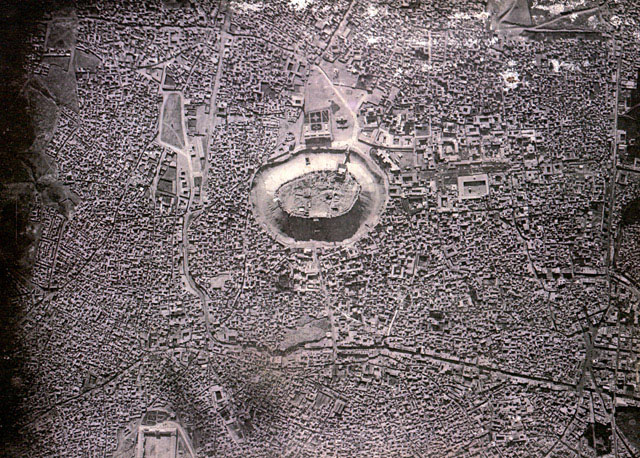 Aerial View of Aleppo