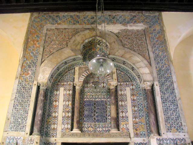 Detail of the prayer hall entrance