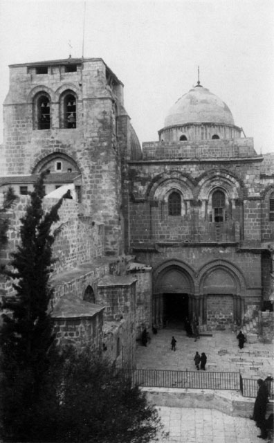 Church of the Holy Sepulchre - View of South Façade