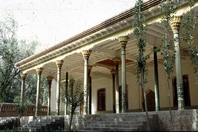 View to main porch
