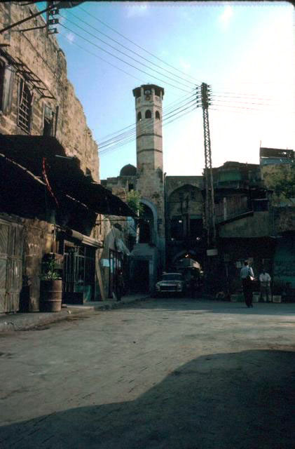 View of the mosque, looking southwest