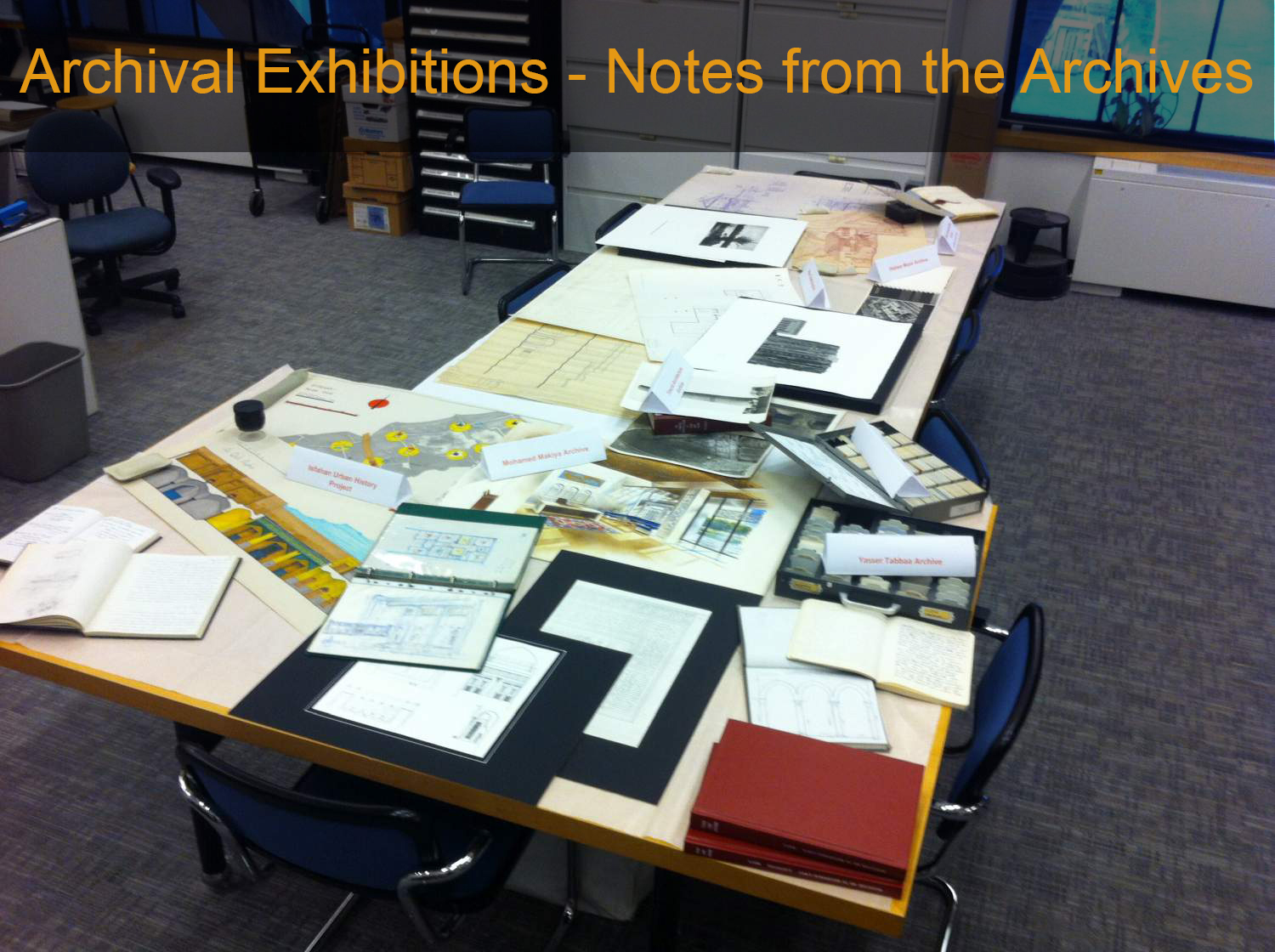 Archival Exhibitions - Notes from the Archives