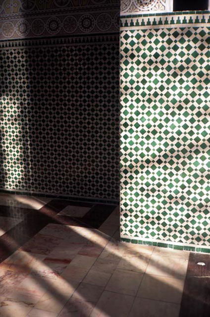 Evry Islamic Cultural Center - Interior, mosaic