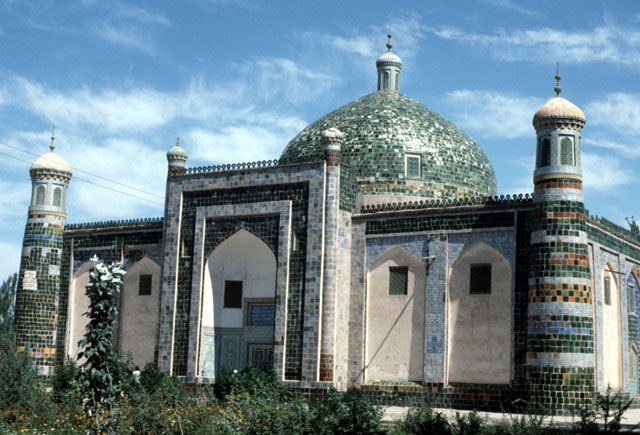 Exterior view of mausoleum from south