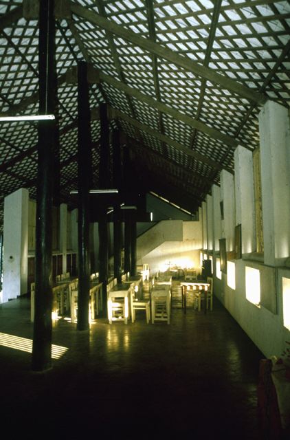 The west  dormitory wing - interior