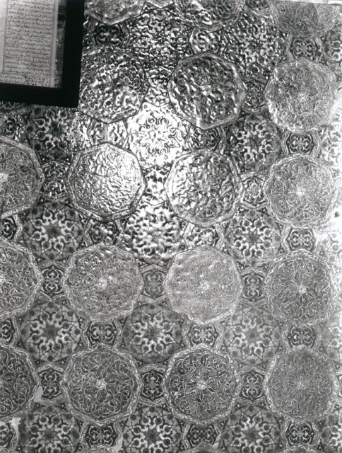 Interior detail, glazed tile dado