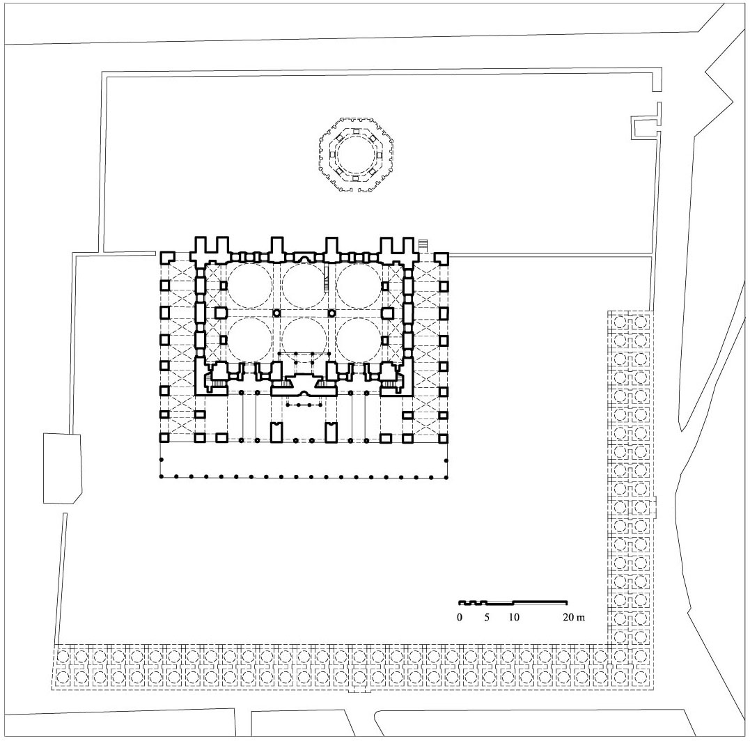 Floor plan of Piyale Pasa Complex