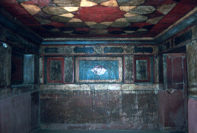 Interior view to north of southwest chamber