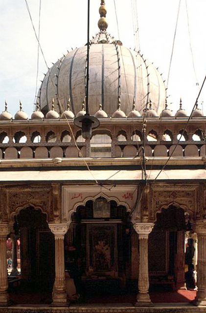 Exterior view of Shrine from mosque