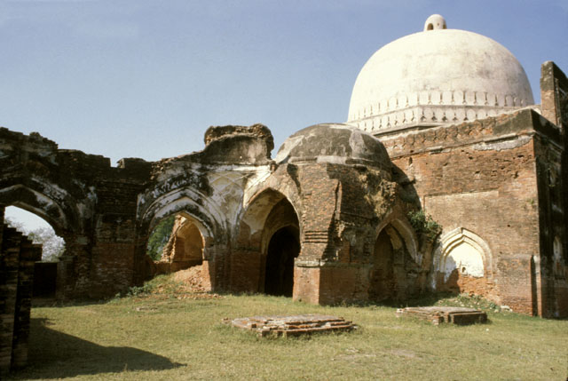 South section of the ruins of the prayer hall