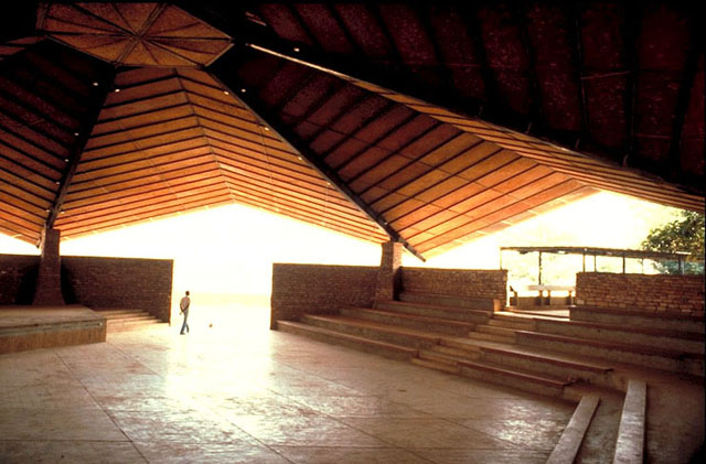 Interior, amphitheatre