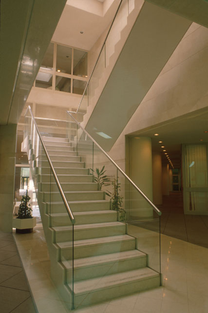 Interior detail of staircase