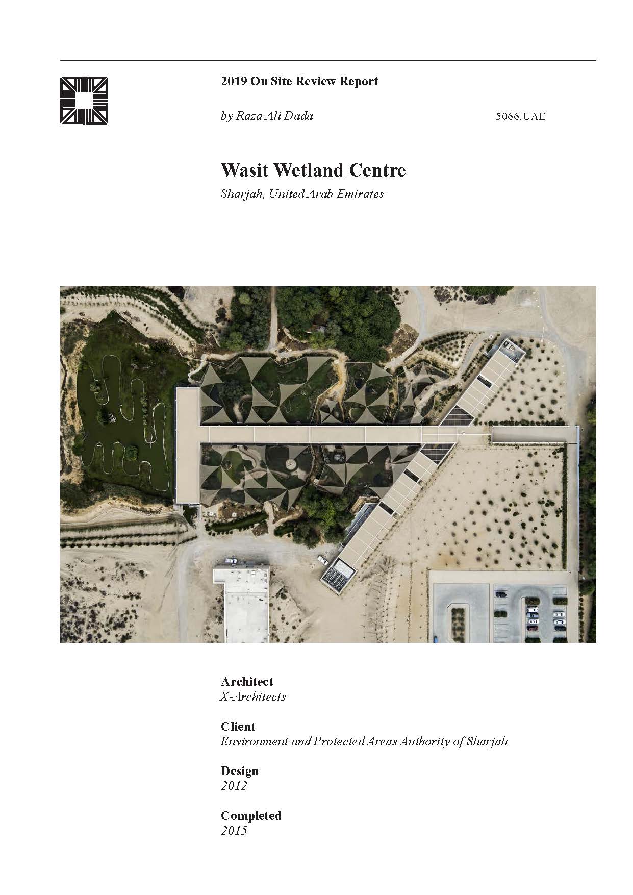 Wasit Wetland Centre On-site Review Report