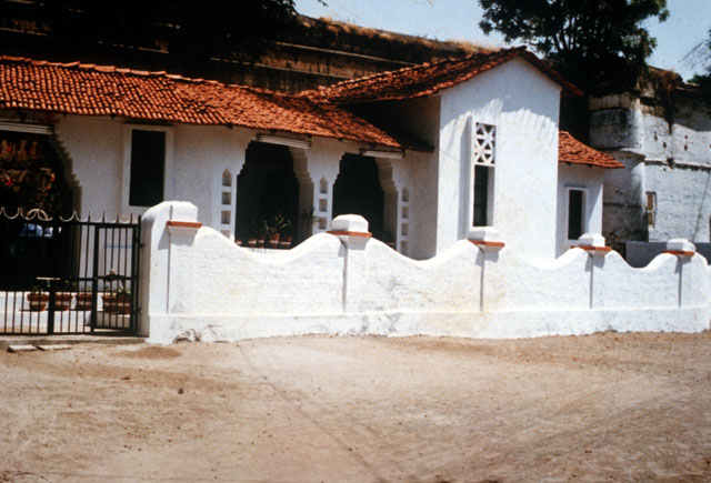 Community Center - Main entrance gate