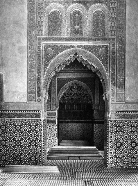 Saadian Tombs (MEGT) - Interior, north room