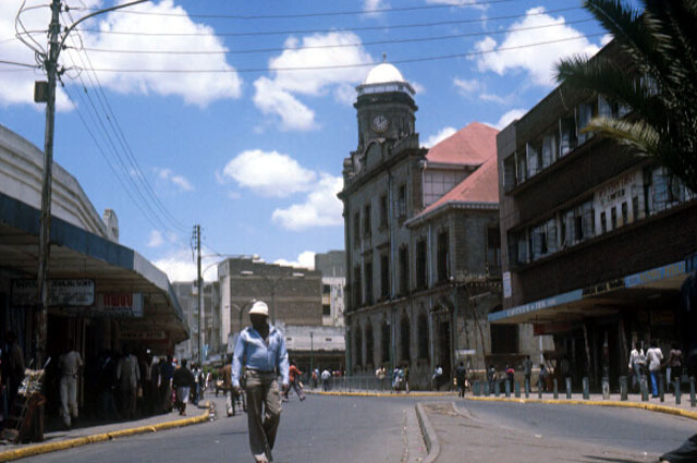 Nairobi Jamatkhana - General view from Moi Avenue