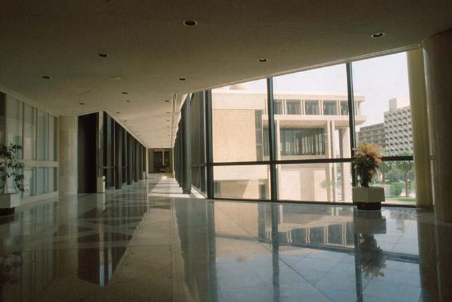 Interior view showing hall way