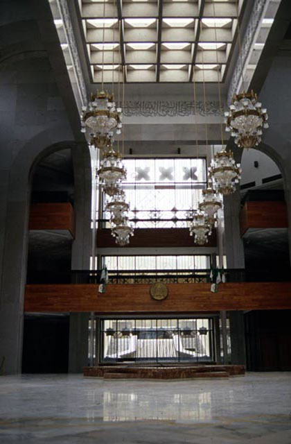 Interior, view to the main entrance