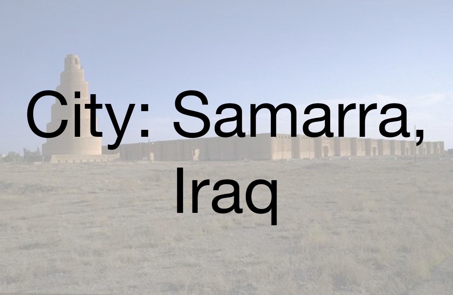  Samarra