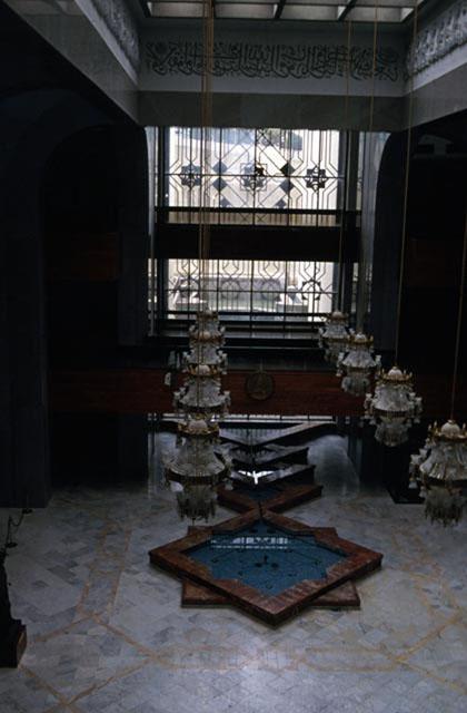 Interior, view over the lobby