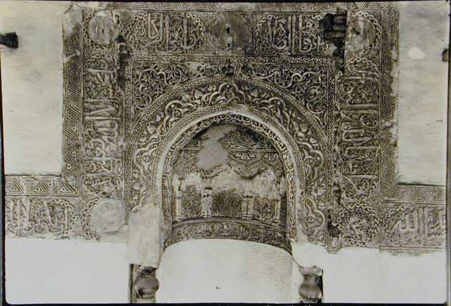 Interior, Detail of mihrab